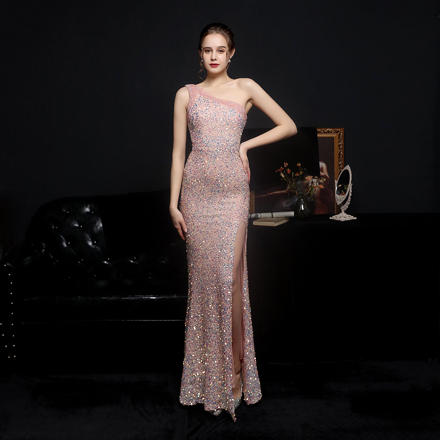 Beaded Formal Dress
