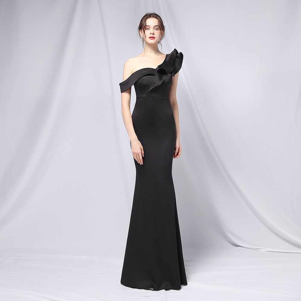 Selene-18732-One Shoulder Party Formal Dresses