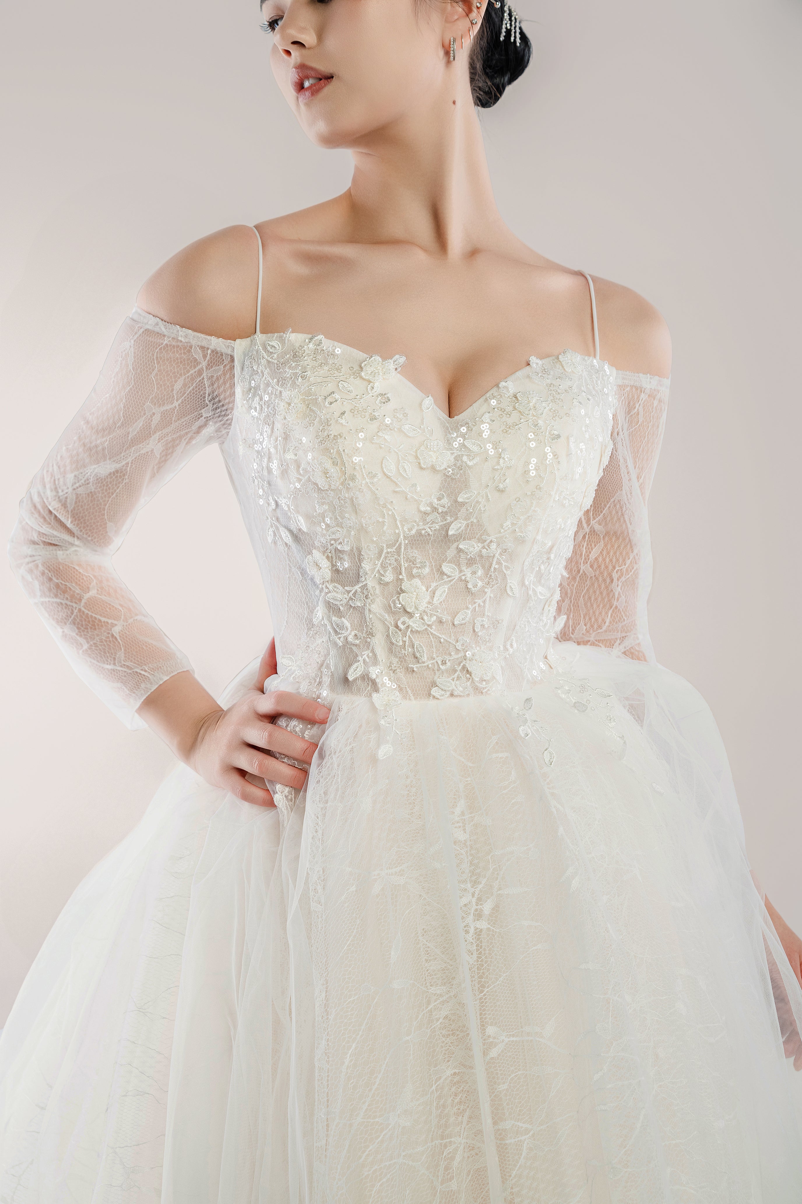 Gown Sweetheart Corset A-Line Wedding  Formal Dress