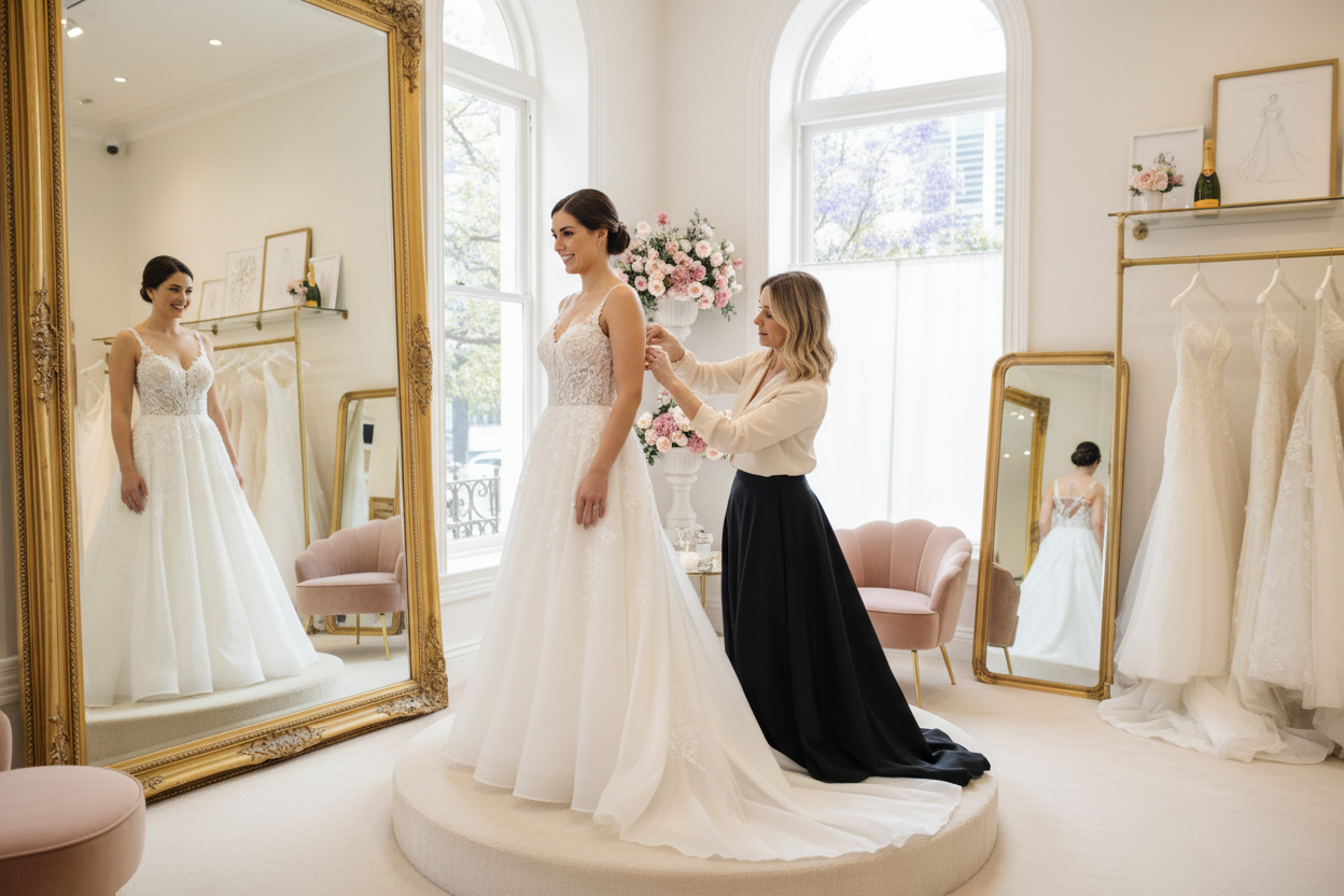 Unsure What Wedding Dresses Cost in Brisbane? Book a Fitting and Get ...