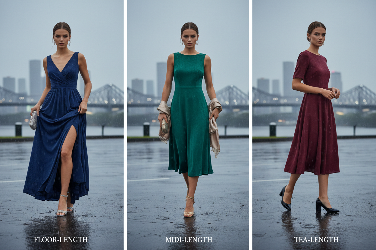 How to Choose a Formal Dress for Brisbane Rainy Weather