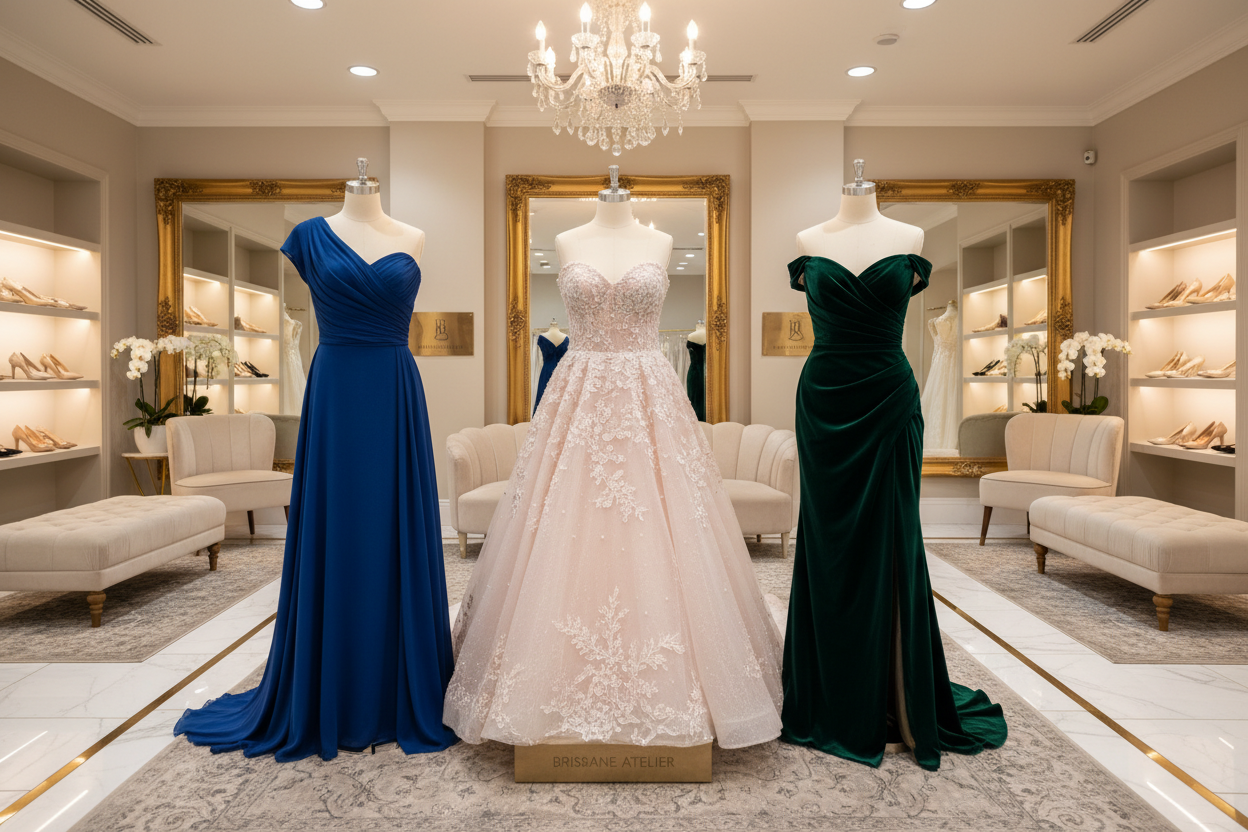 One Shoulder, Strapless or Off Shoulder? How to Choose the Right Formal Dress Neckline
