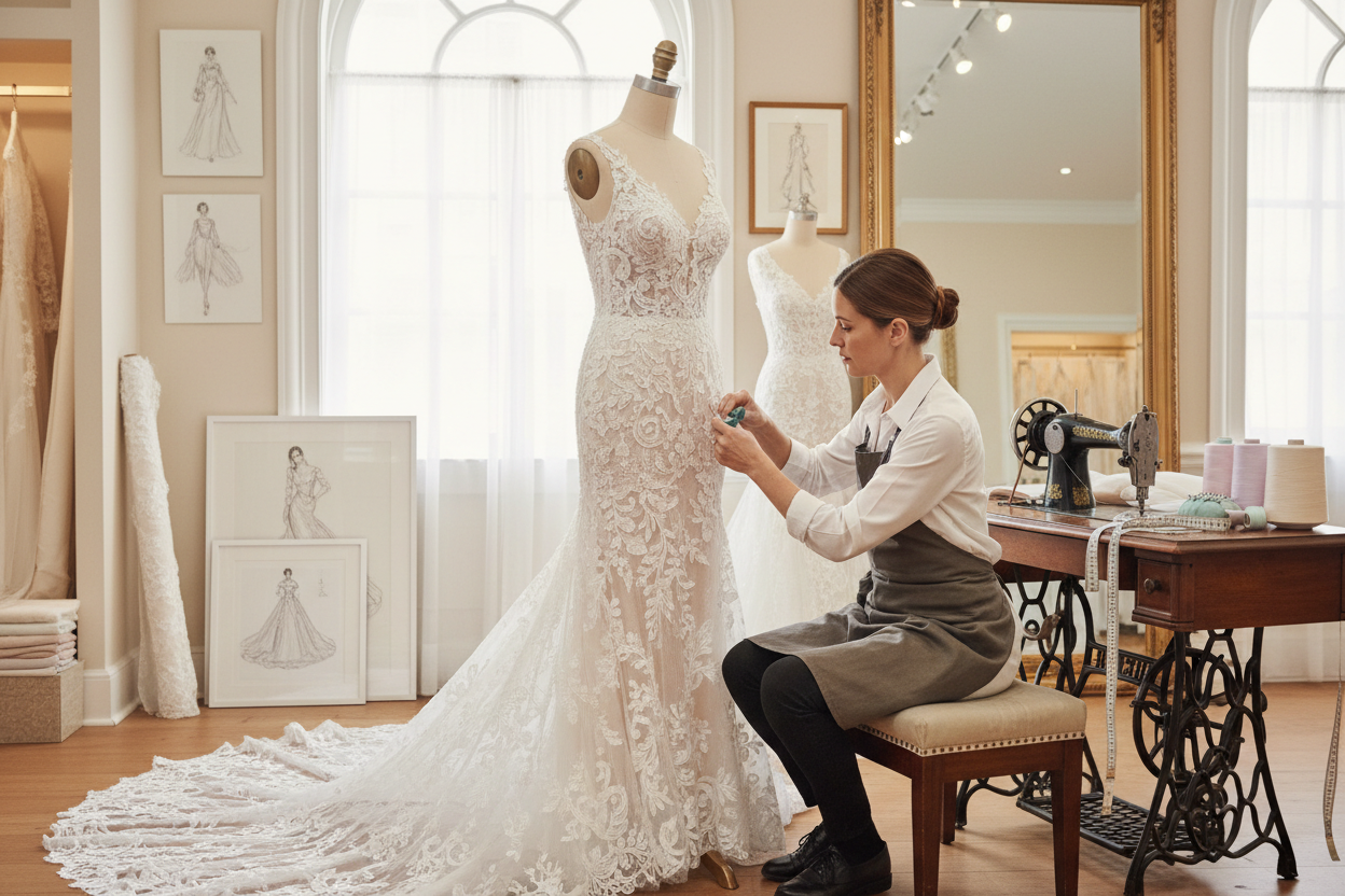 Wedding dress alterations Brisbane: what to expect and how to plan