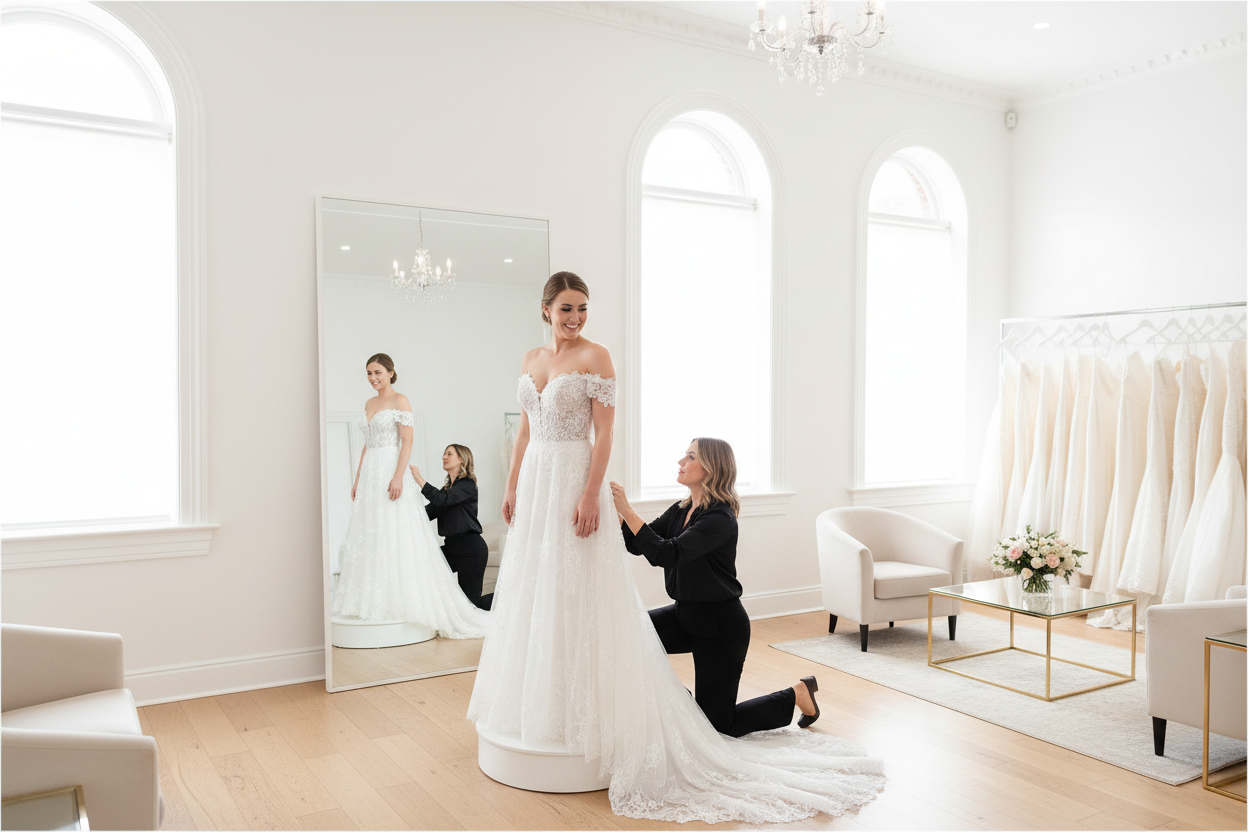 Wedding Dress Fitting Brisbane: What to Expect
