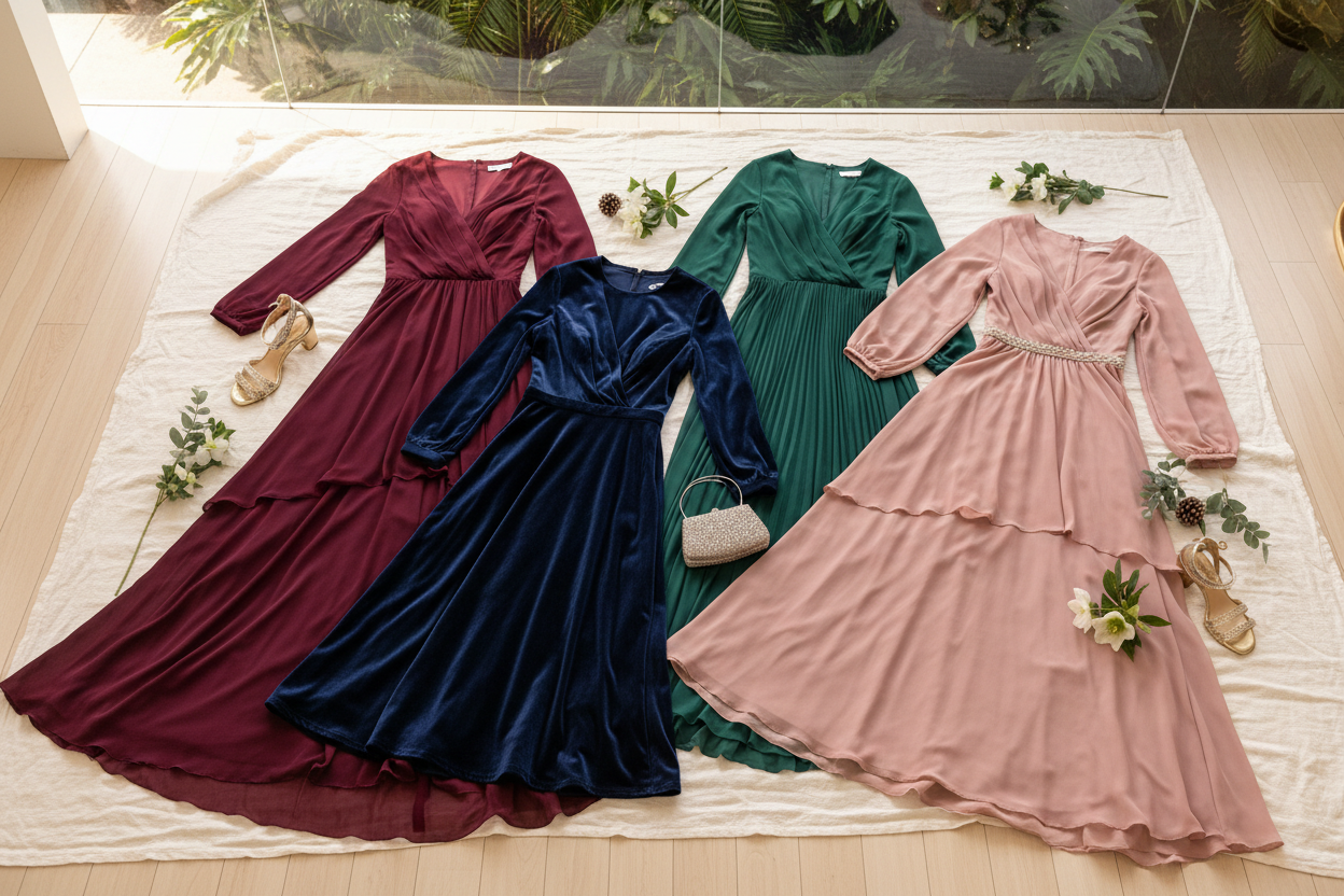 Winter Wedding Guest Dresses Brisbane: Sleeves, Layers, and What to Wear