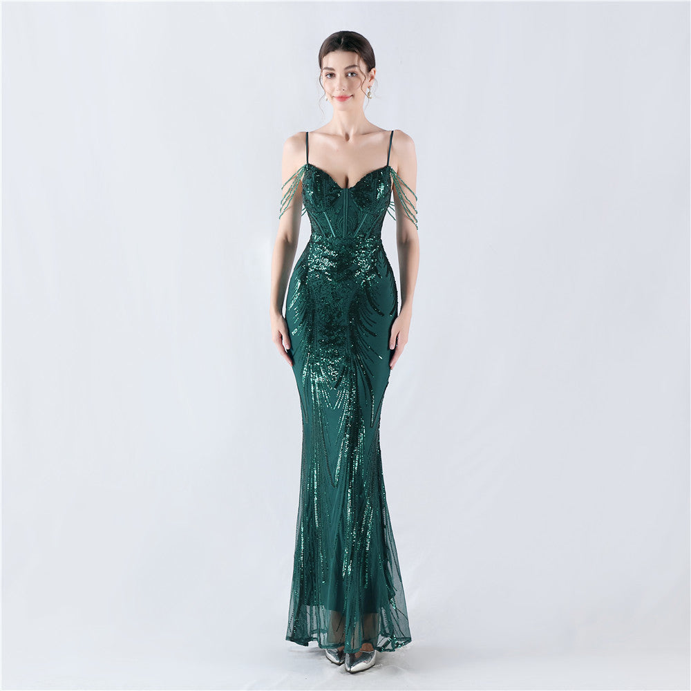 Waist-Shaping Formal Dress