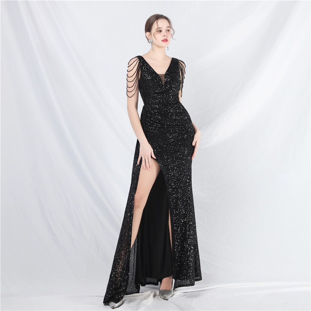 Briseis-31829-Crafted Beaded Sequins Formal Dresses