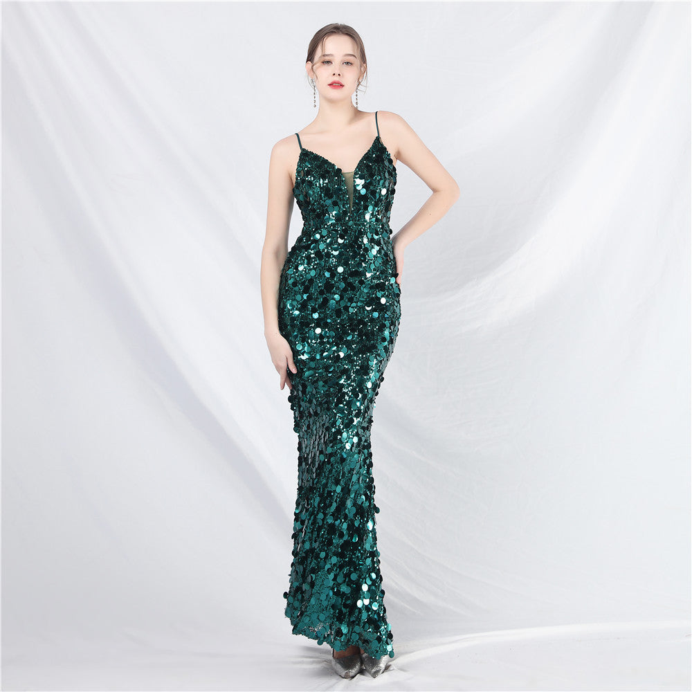 Cyrene-31579-High-end Halter Formal Dresses