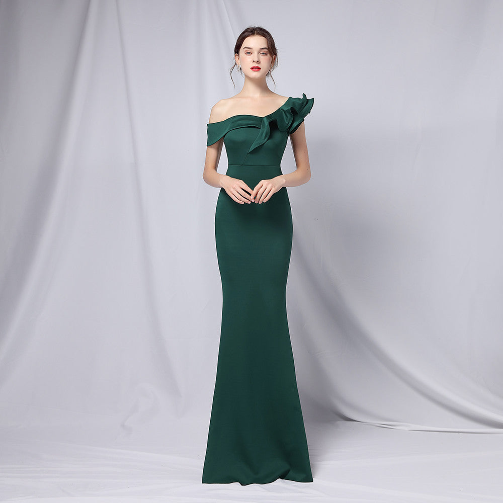 Selene-18732-One Shoulder Party Formal Dresses