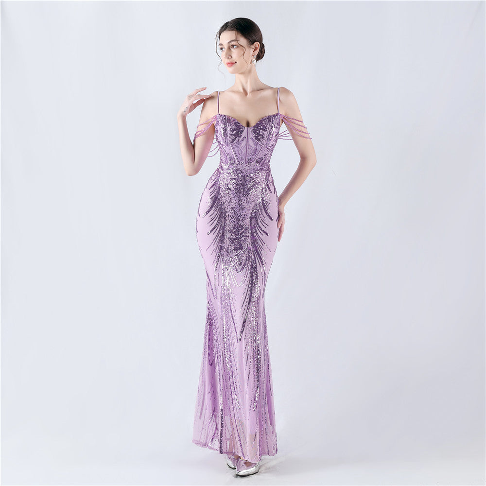Waist-Shaping Formal Dress