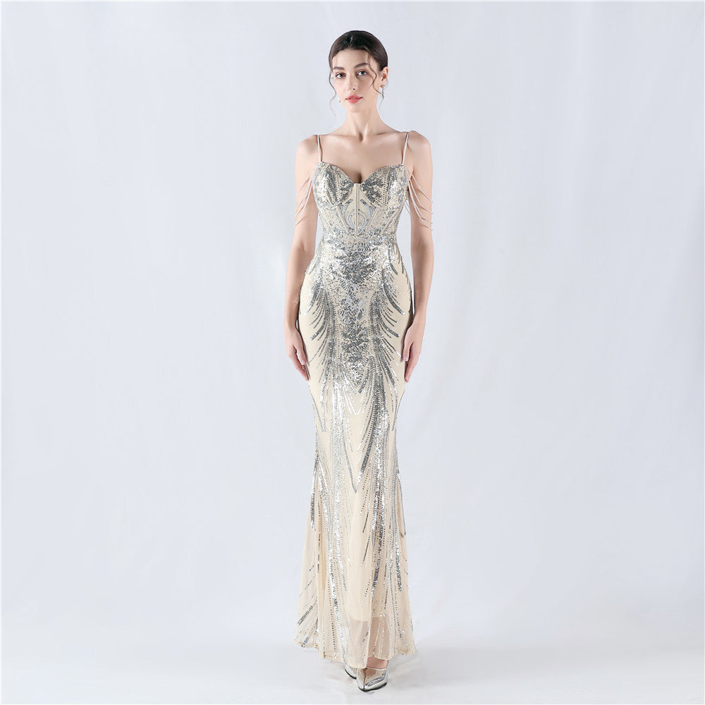 Waist-Shaping Formal Dress