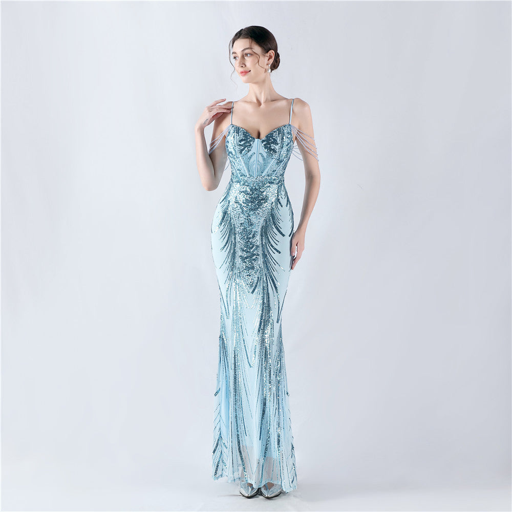 Waist-Shaping Formal Dress